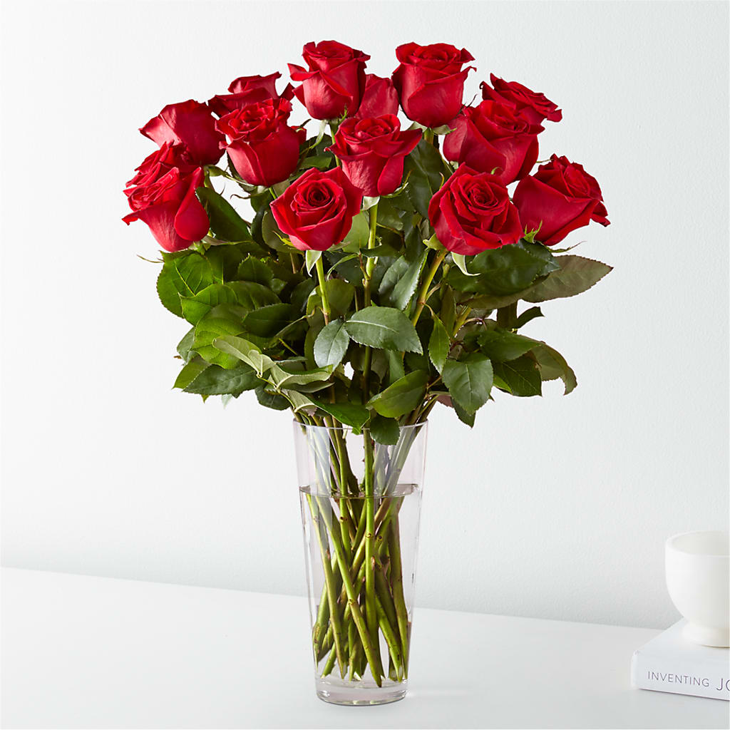 Long Stem Red Rose Bouquet – Flowersdirect.net, Tontitown AR