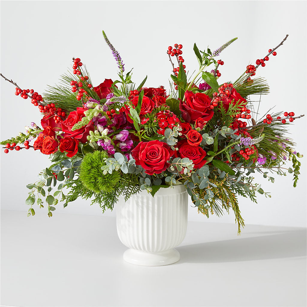 Big Red Bow Bouquet – Flowersdirect.net, Tontitown AR