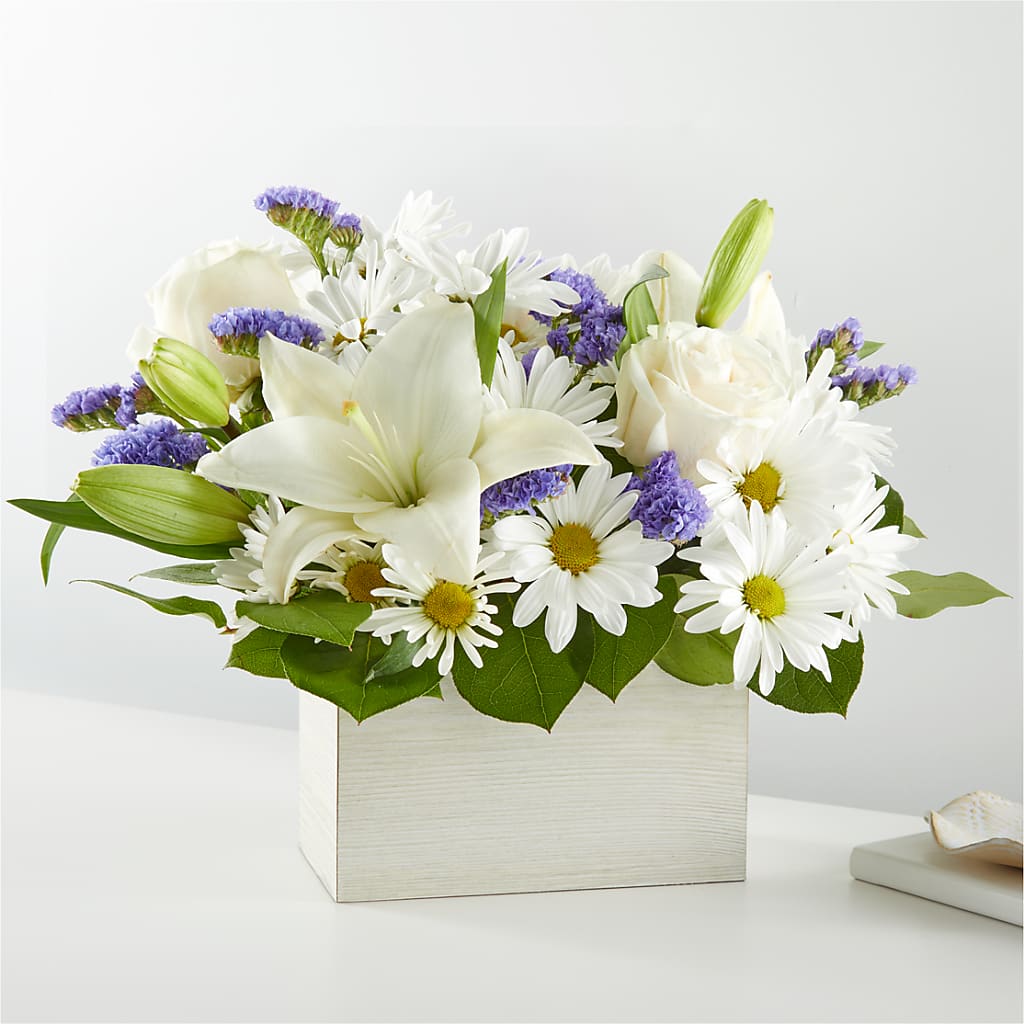 Beyond Blue Box Bouquet – Flowersdirect.net, Tontitown AR