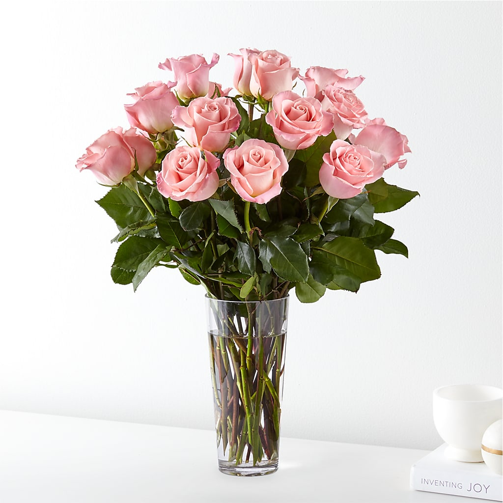 Long Stem Pink Rose Bouquet – Flowersdirect.net, Tontitown AR