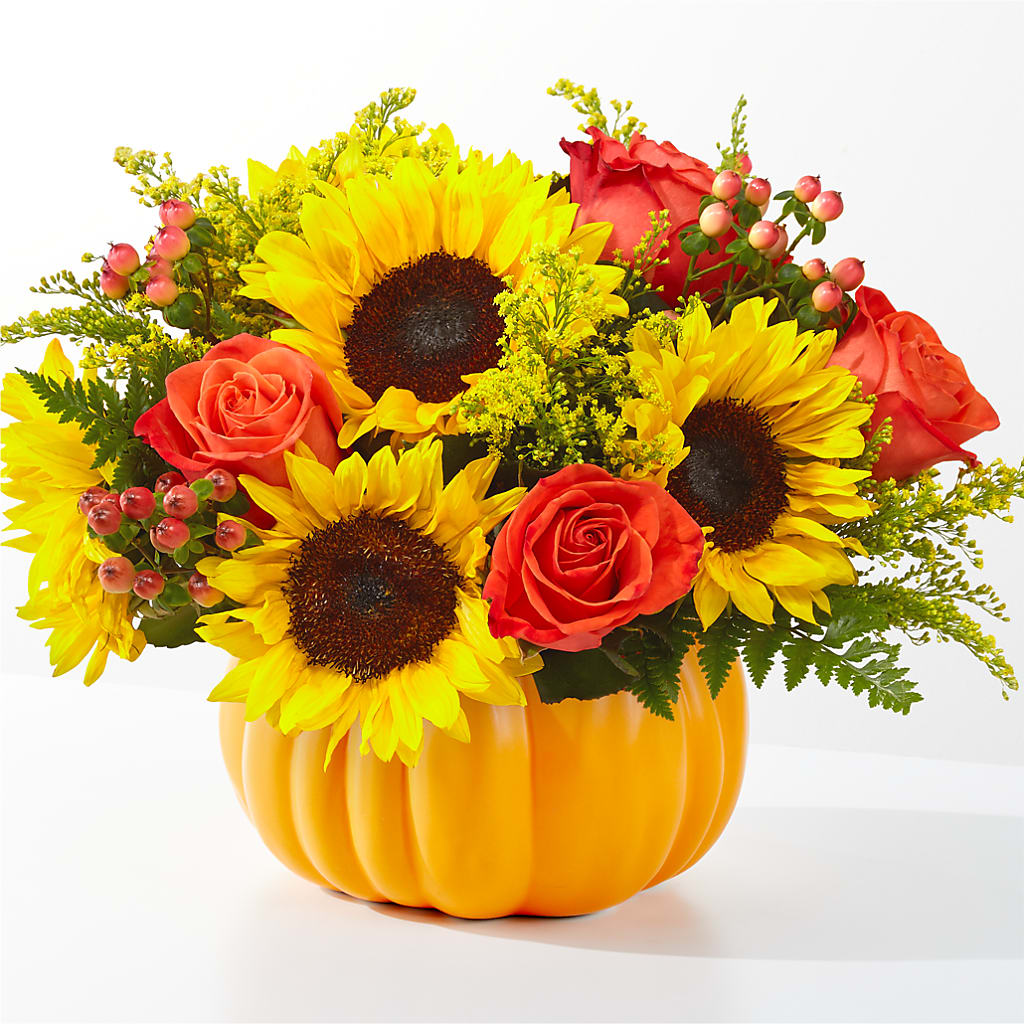 Pick of the Patch Pumpkin Bouquet – Flowersdirect.net, Tontitown AR