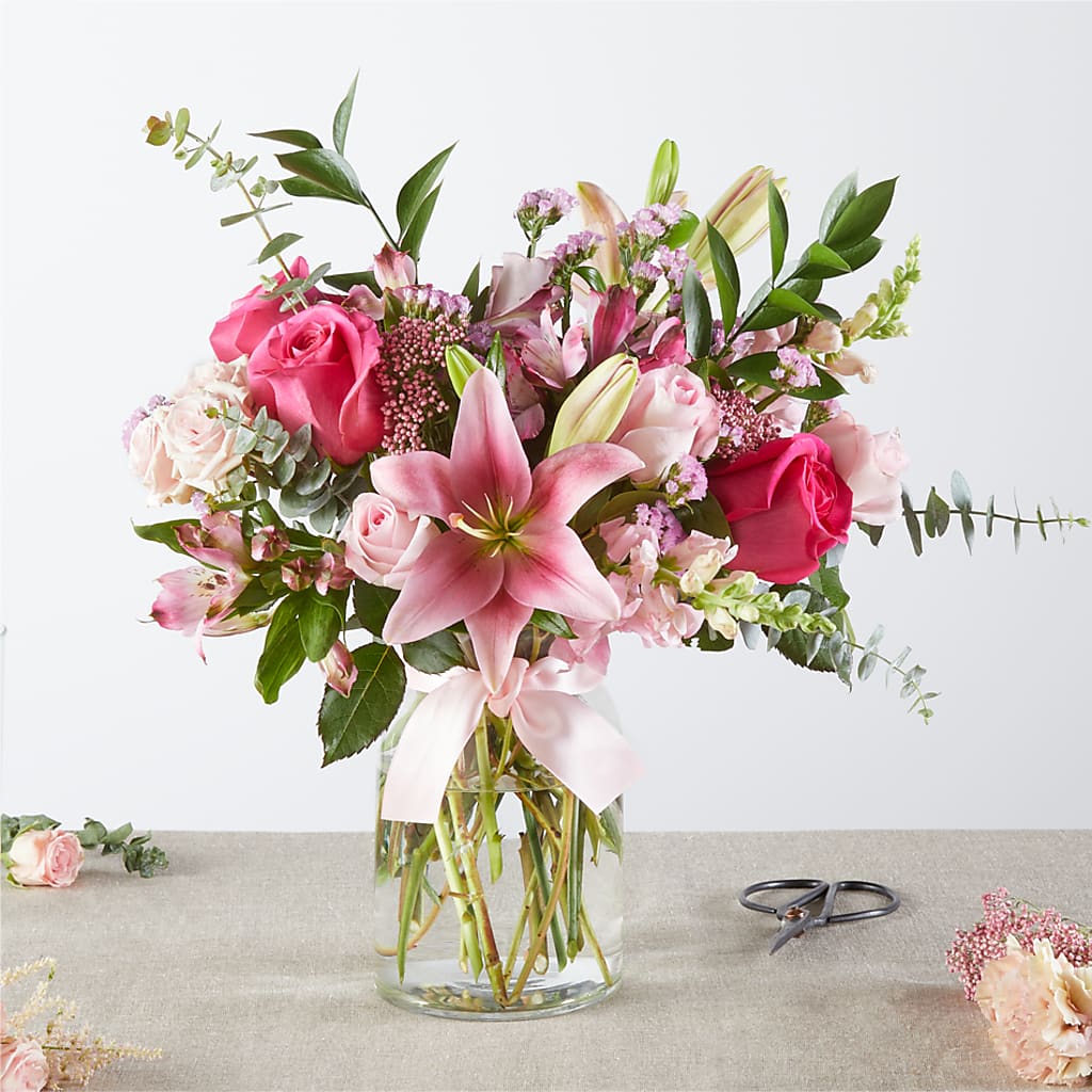 Pink Ribbon - A Florist Original – Flowersdirect.net, Tontitown AR