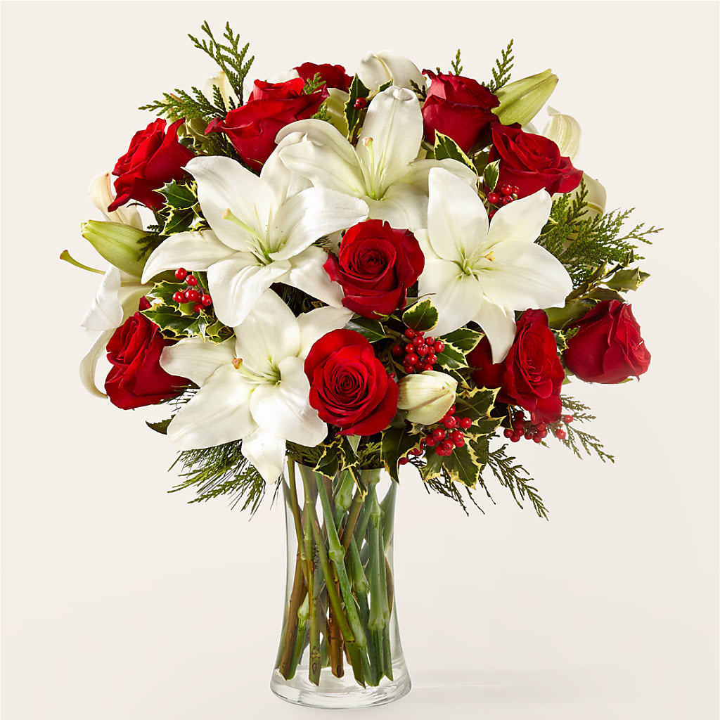 Sparkling Snowflakes Bouquet – Flowersdirect.net, Tontitown AR