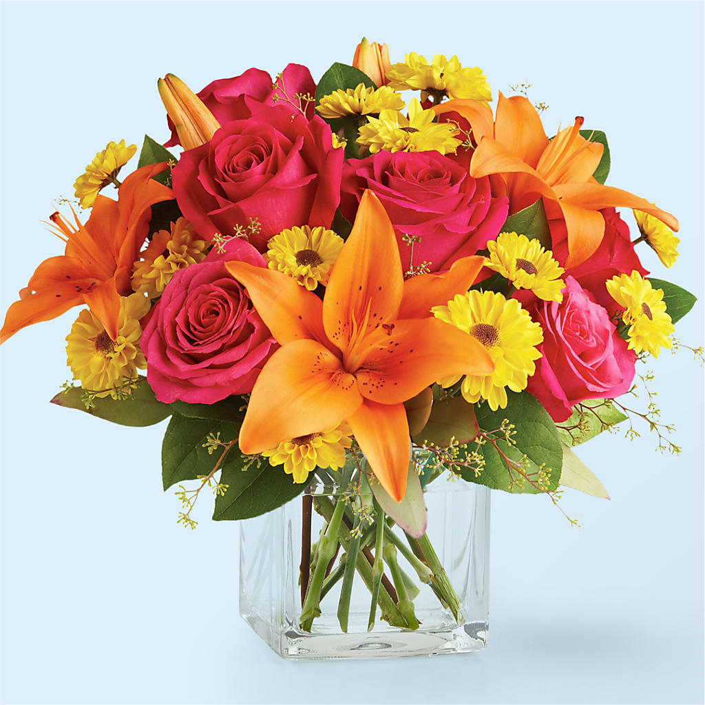 Neon Lights Bouquet – Flowersdirect.net, Tontitown AR