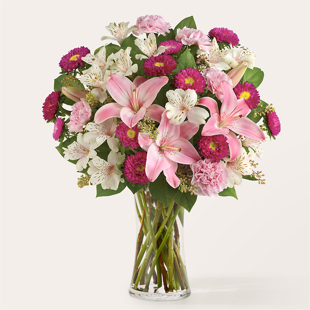 Feeling Fuchsia Bouquet – Flowersdirect.net, Tontitown AR