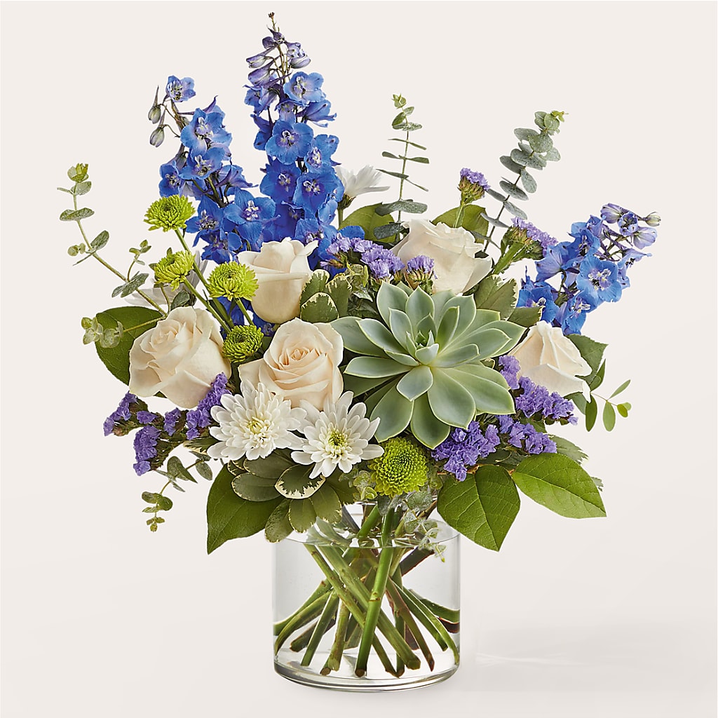 Cerulean Waves Bouquet – Flowersdirect.net, Tontitown AR