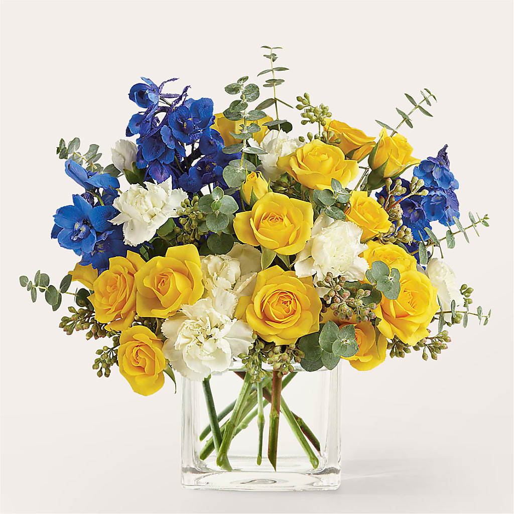 Sparkling Citrine Bouquet – Flowersdirect.net, Tontitown AR