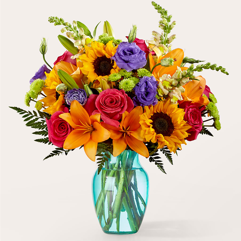 Double Rainbow Bouquet – Flowersdirect.net, Tontitown AR