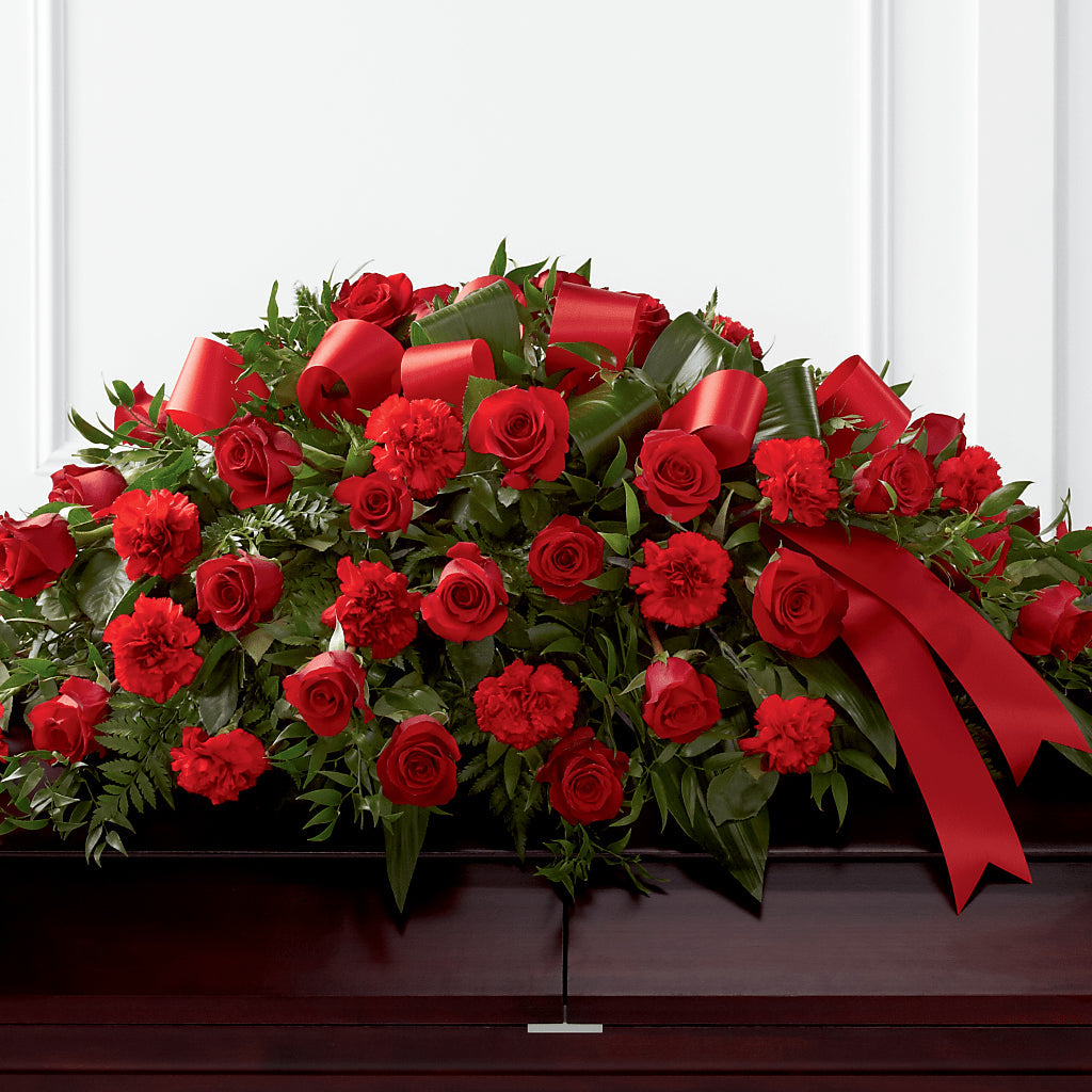 Tribute of Life Casket Spray – Flowersdirect.net, Tontitown AR