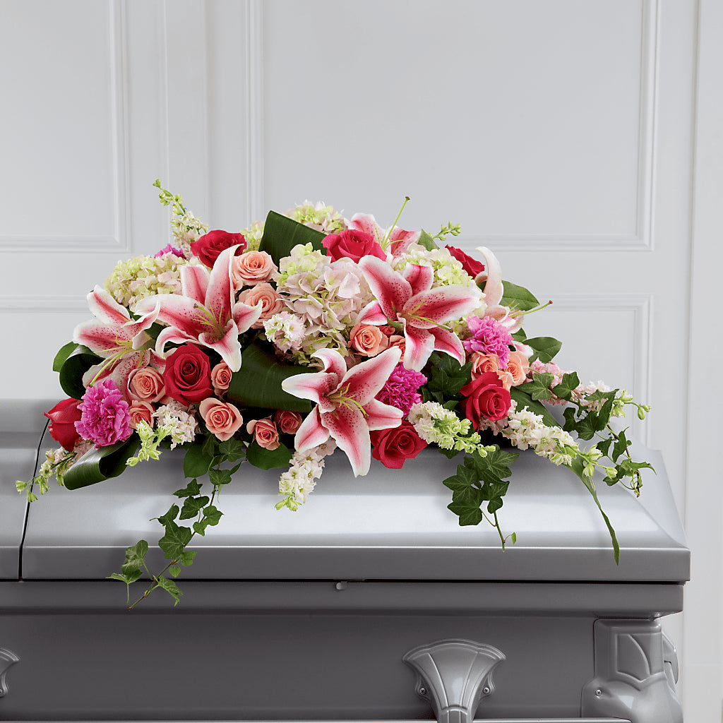 Splendid Grace Casket Spray – Flowersdirect.net, Tontitown AR