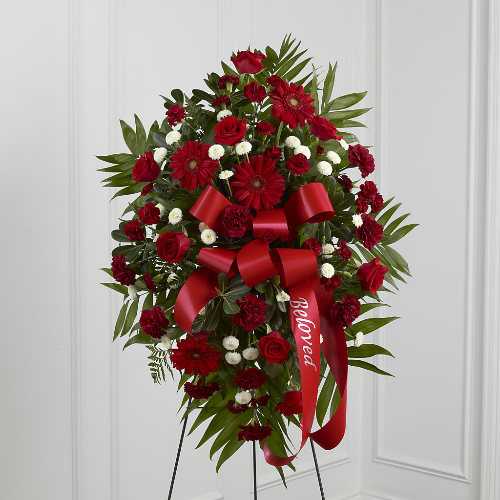 Treasured Memories Standing Spray – Flowersdirect.net, Tontitown AR