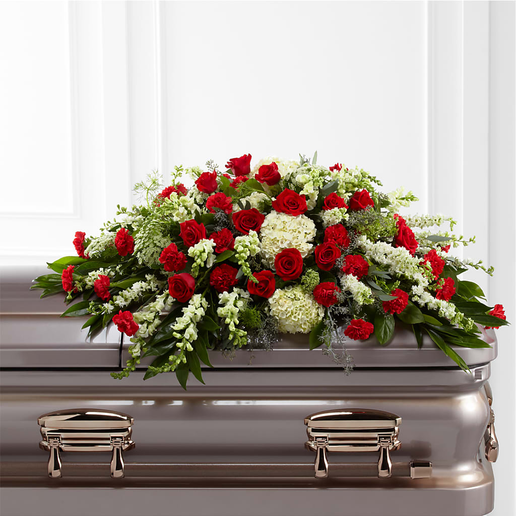 Sincerity Casket Spray – Flowersdirect.net, Tontitown AR
