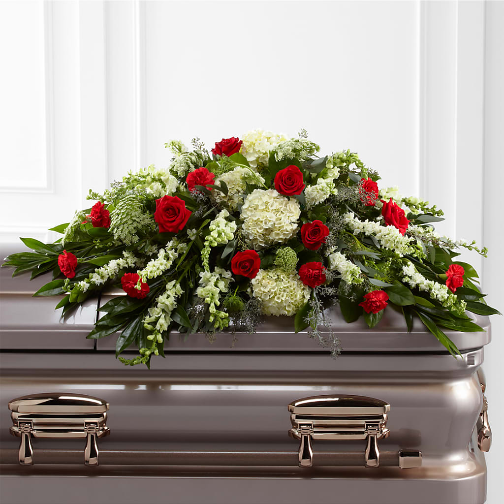 Sincerity Casket Spray – Flowersdirect.net, Tontitown AR