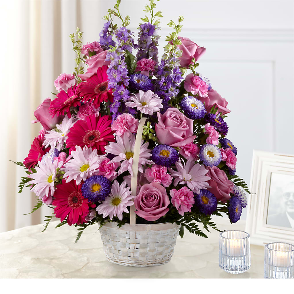 Pastel Peace Basket – Flowersdirect.net, Tontitown AR