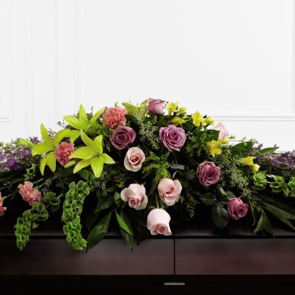 Forever Beloved Casket Spray – Flowersdirect.net, Tontitown AR