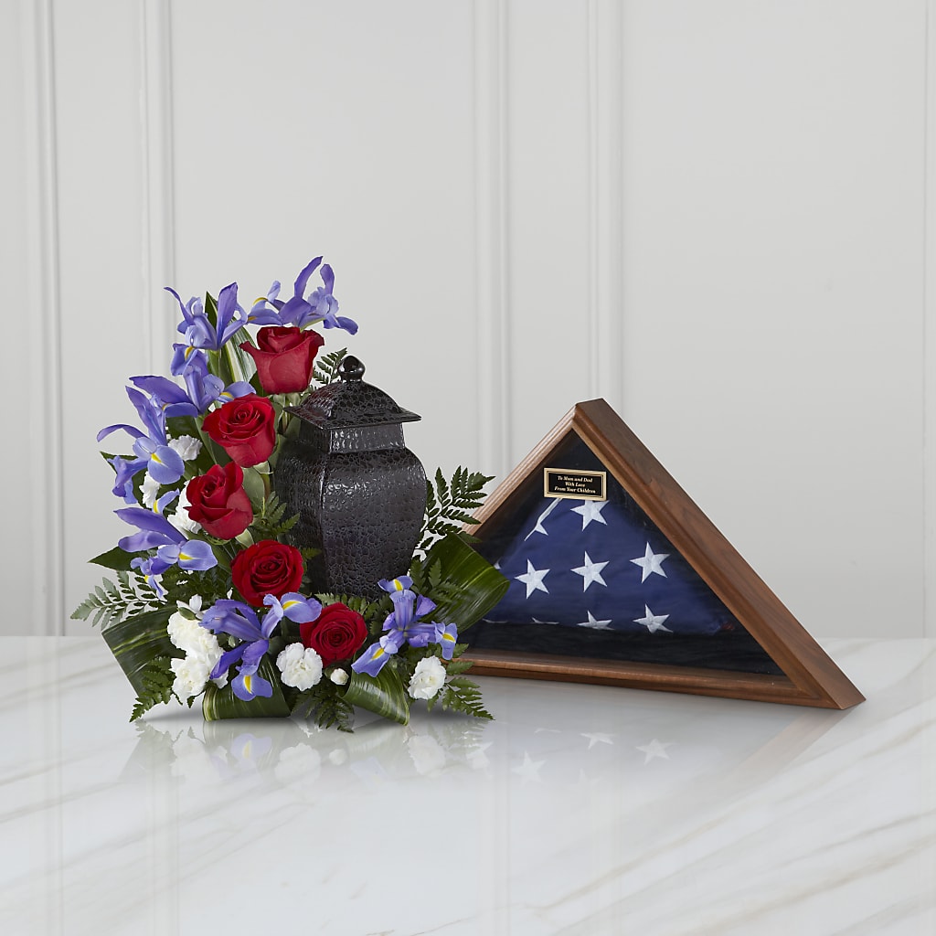 Patriotic Tribute Arrangement – Flowersdirect.net, Tontitown AR