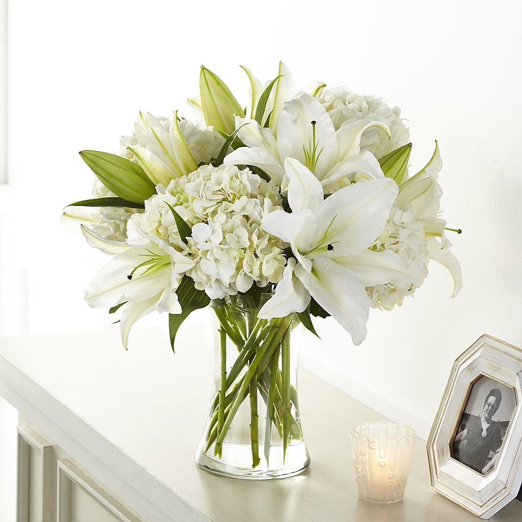 Compassionate Lily Bouquet – Flowersdirect.net, Tontitown AR