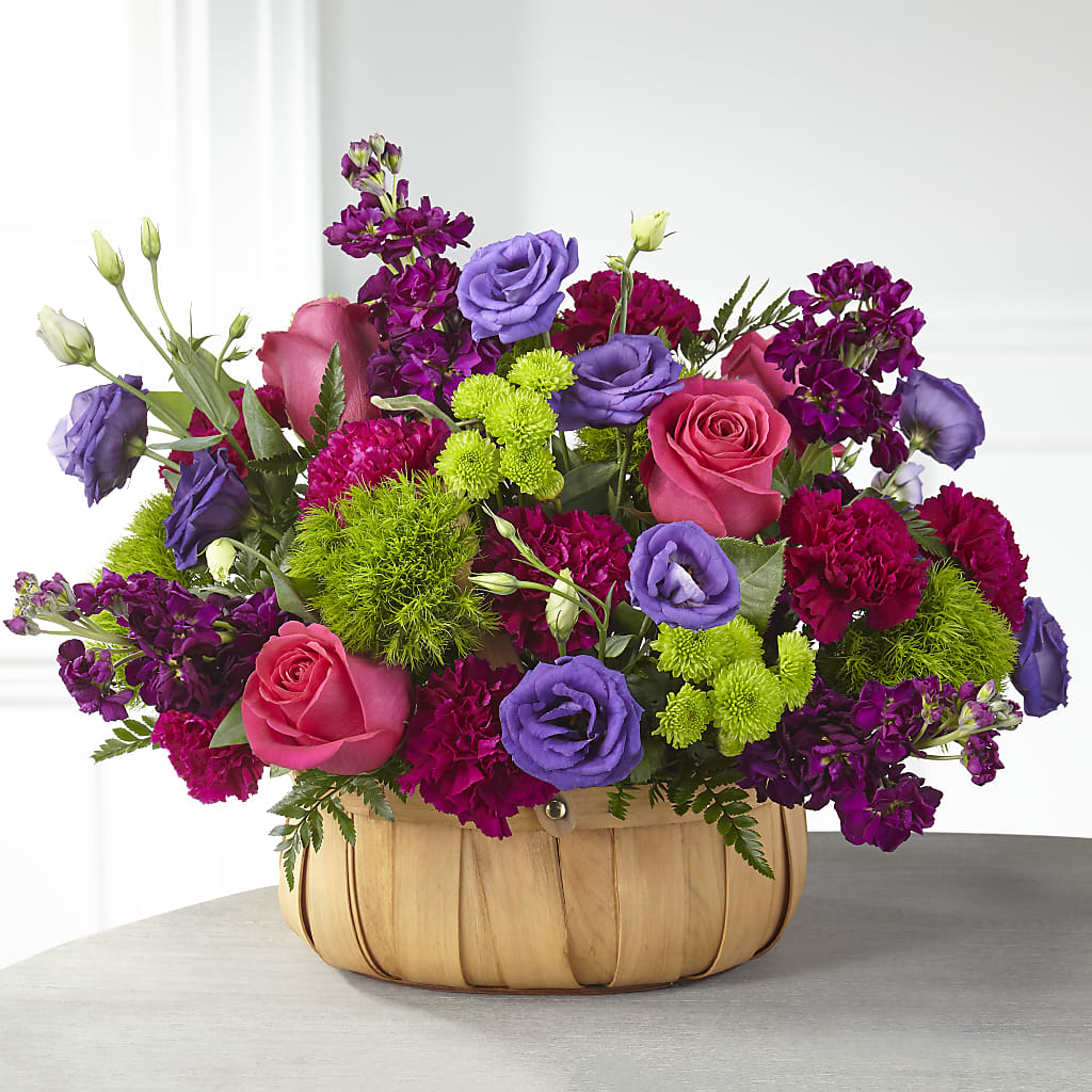 Serene Sanctuary Basket – Flowersdirect.net, Tontitown AR