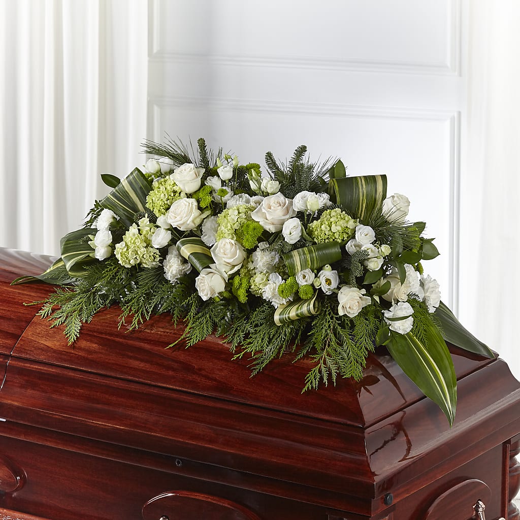 Hopeful Gesture Casket Spray – Flowersdirect.net, Tontitown AR