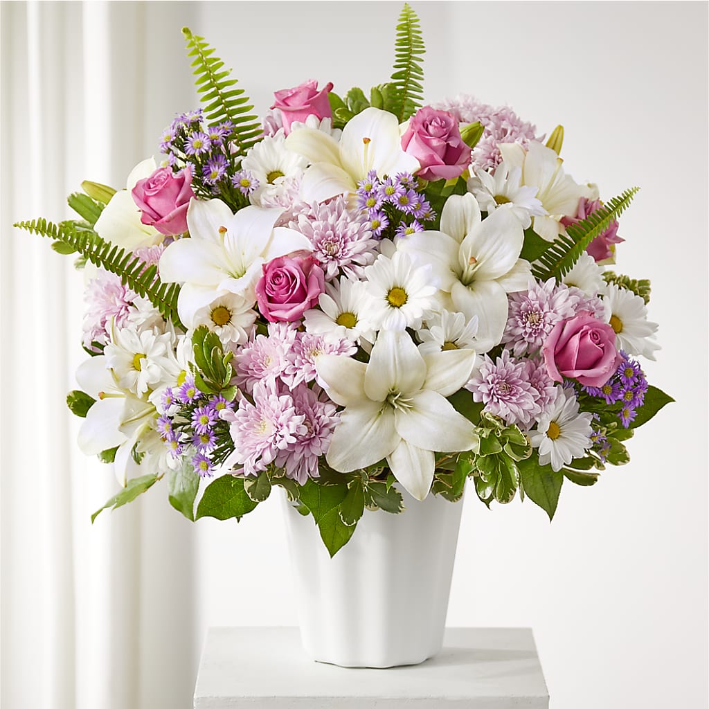 Warmest Thoughts Tabletop Basket – Flowersdirect.net, Tontitown AR
