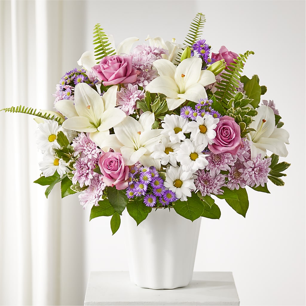 Warmest Thoughts Tabletop Basket – Flowersdirect.net, Tontitown AR