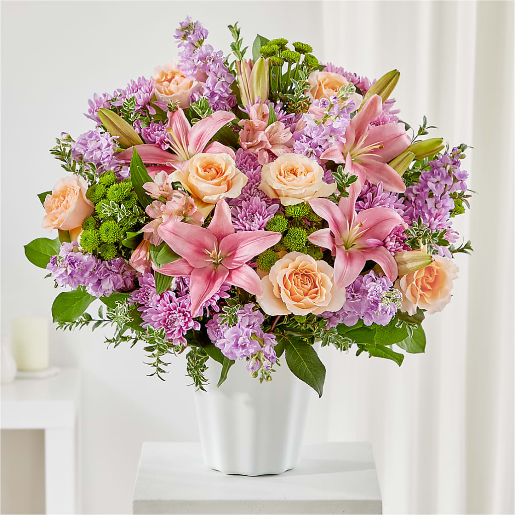 Supportive Embrace Tabletop Basket – Flowersdirect.net, Tontitown AR
