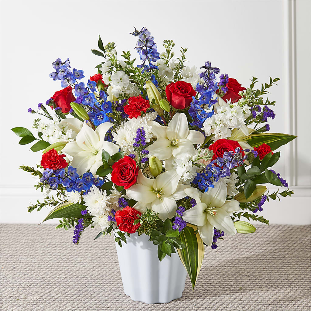 Consoled Floor Basket – Flowersdirect.net, Tontitown AR
