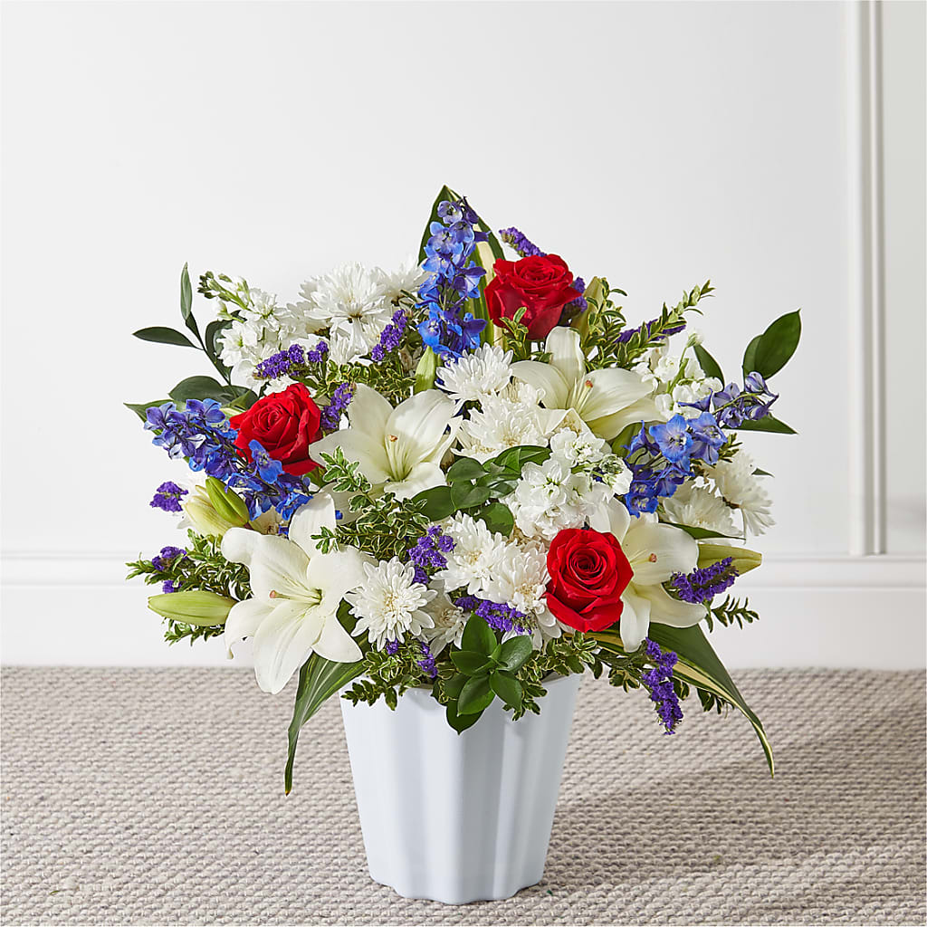 Consoled Floor Basket – Flowersdirect.net, Tontitown AR