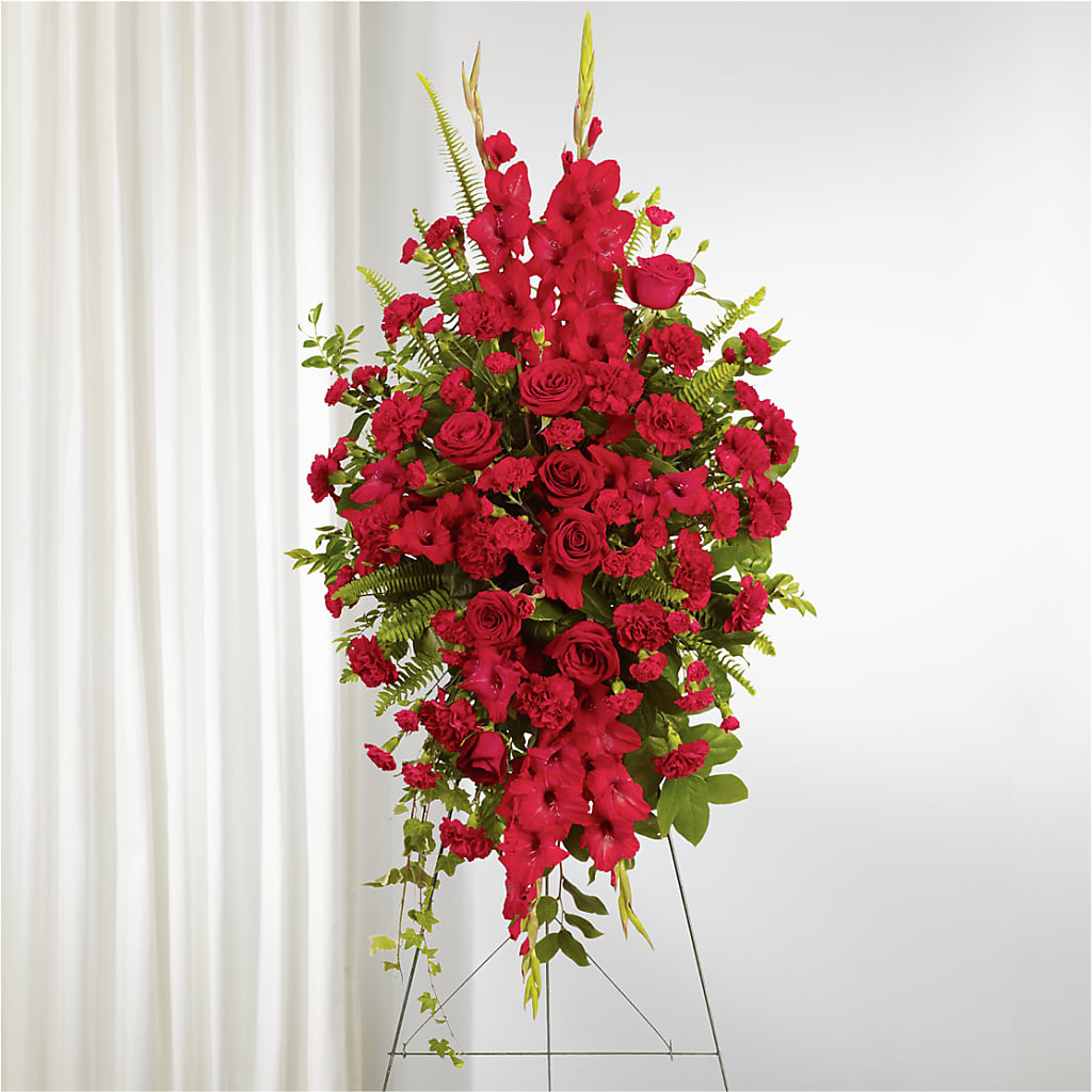 From the Heart Standing Spray – Flowersdirect.net, Tontitown AR