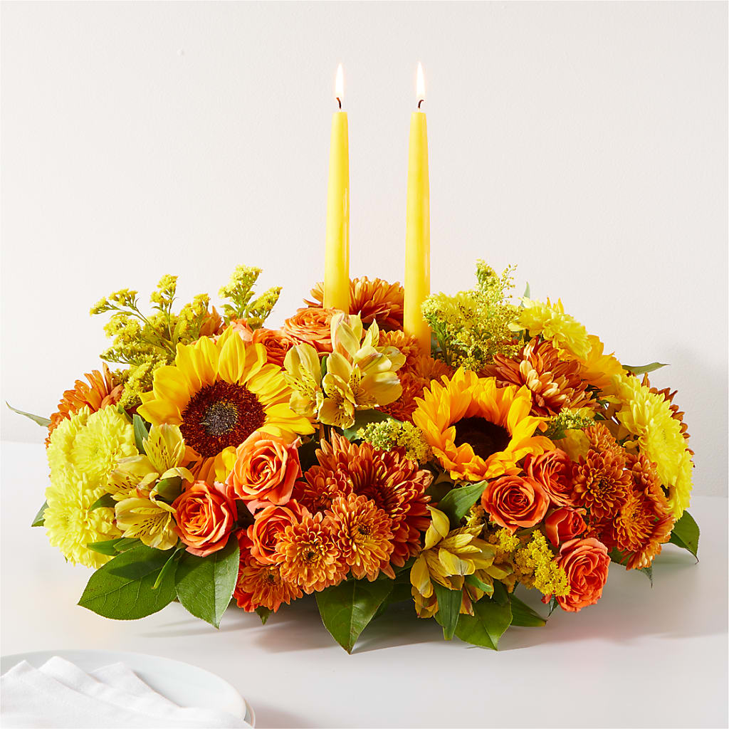 Autumn Harmony Centerpiece – Flowersdirect.net, Tontitown AR