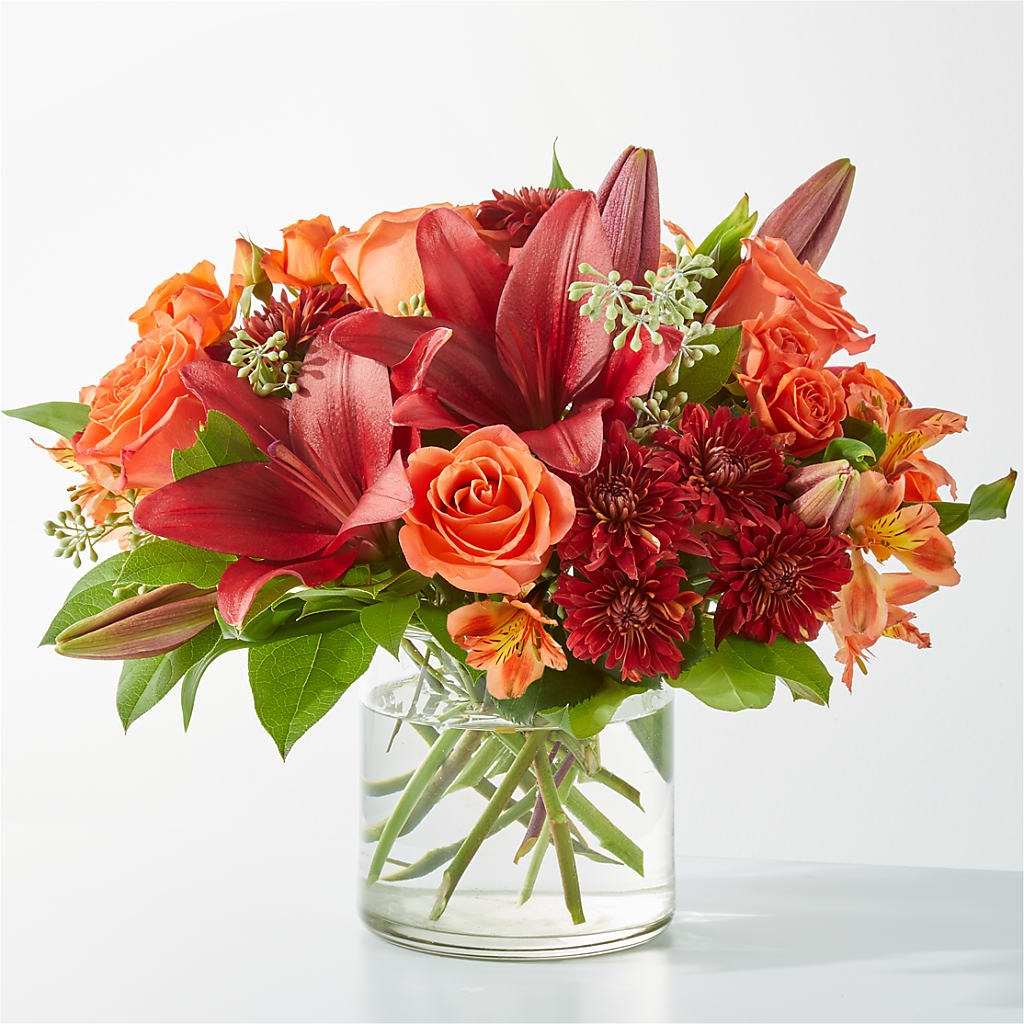 Crimson Leaves Bouquet – Flowersdirect.net, Tontitown AR