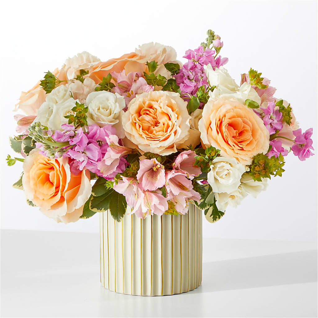 Paradise Bouquet with Ivory Vase – Flowersdirect.net, Tontitown AR