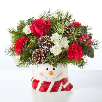 Jolly Snowman Bouquet –  Flowersdirect.net, Tontitown AR