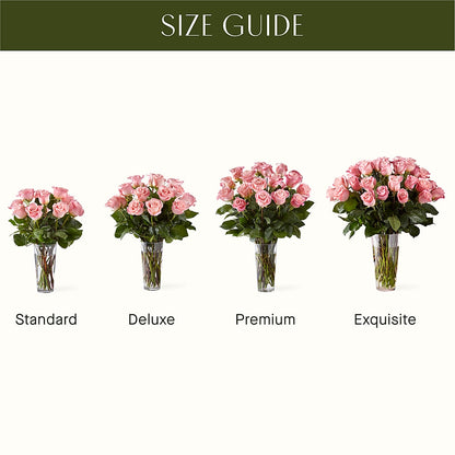 Long Stem Pink Rose Bouquet –  Flowersdirect.net, Tontitown AR