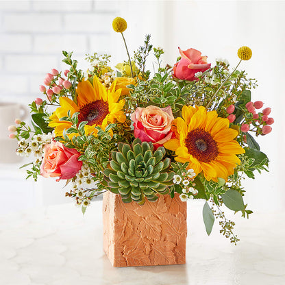 Sunflower Season Bouquet –  Flowersdirect.net, Tontitown AR