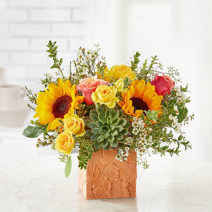 Sunflower Season Bouquet –  Flowersdirect.net, Tontitown AR