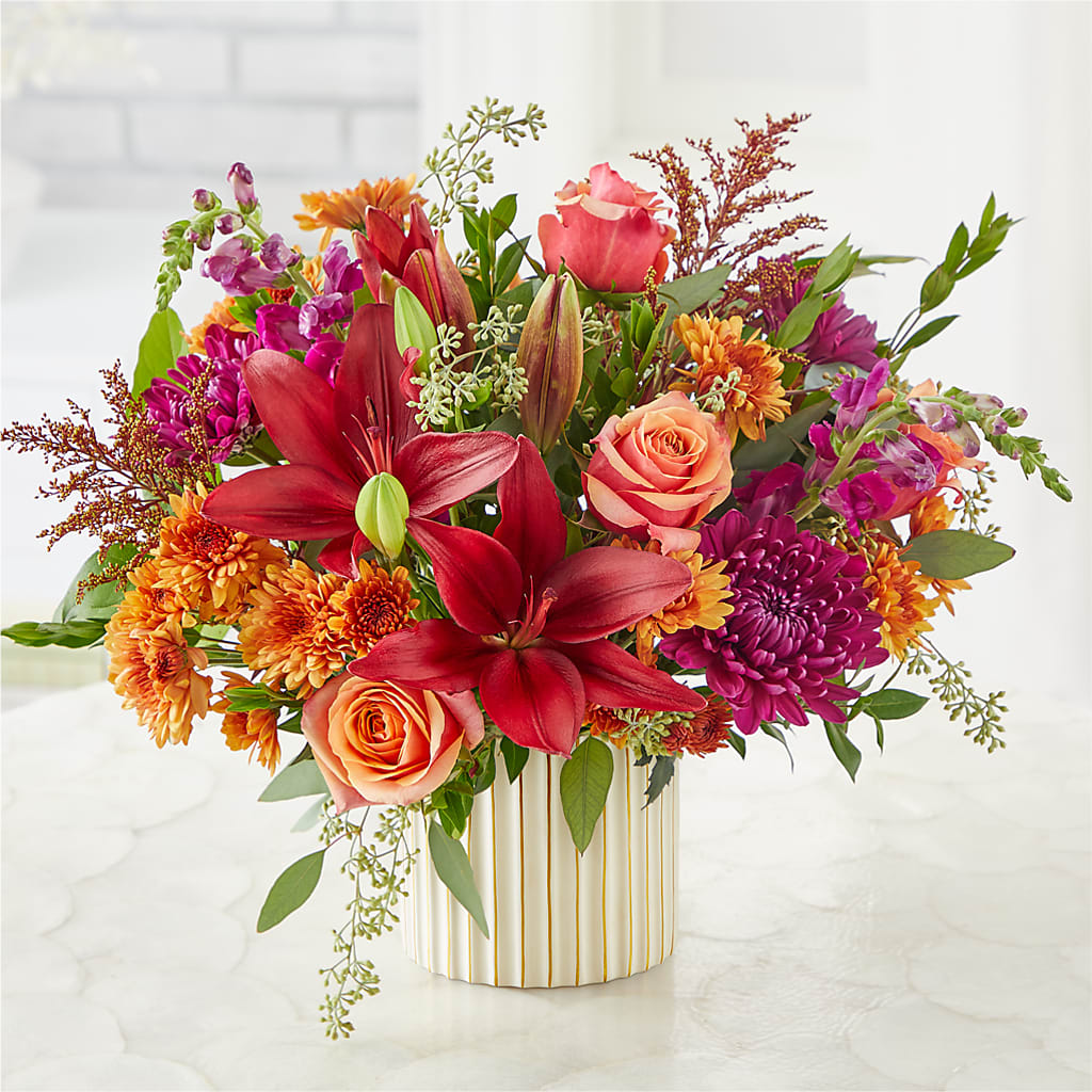 Burgundy Landscape Bouquet –  Flowersdirect.net, Tontitown AR
