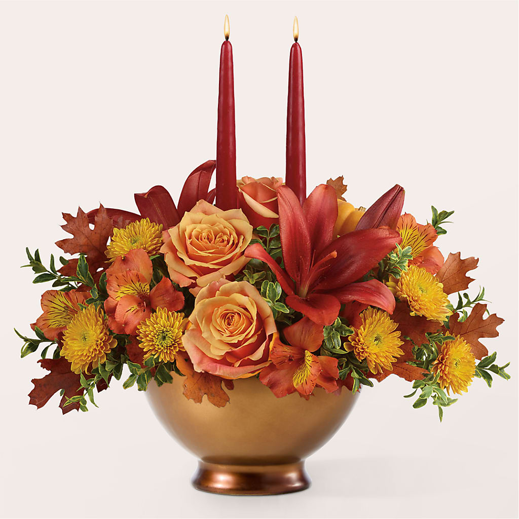 Harvest Table Centerpiece –  Flowersdirect.net, Tontitown AR