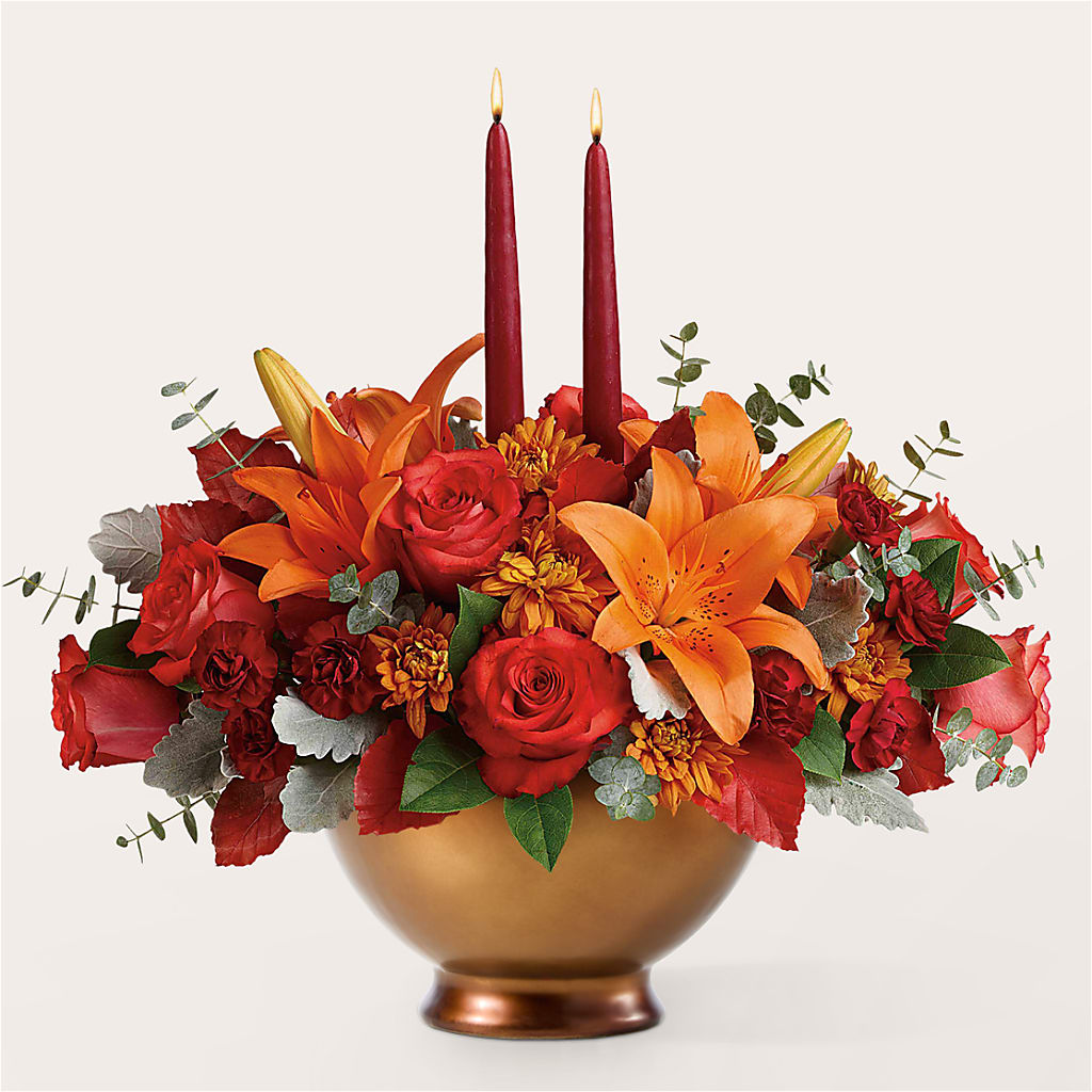 Fruits of Fall Centerpiece –  Flowersdirect.net, Tontitown AR