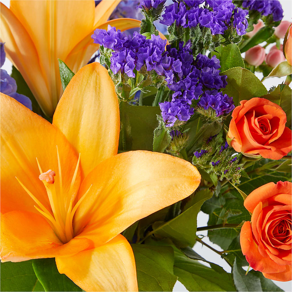 Radiant Citrus Bouquet –  Flowersdirect.net, Tontitown AR