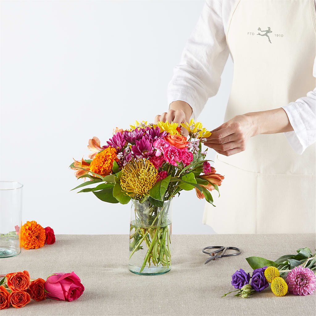 Feast of Color – A Florist Original –  Flowersdirect.net, Tontitown AR
