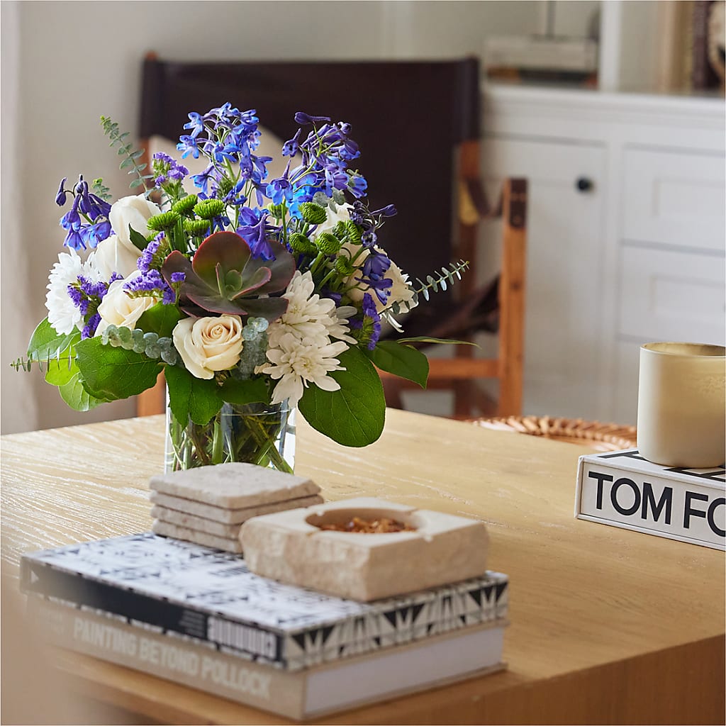 Cerulean Waves Bouquet –  Flowersdirect.net, Tontitown AR