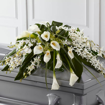 Angel Wings Casket Spray –  Flowersdirect.net, Tontitown AR