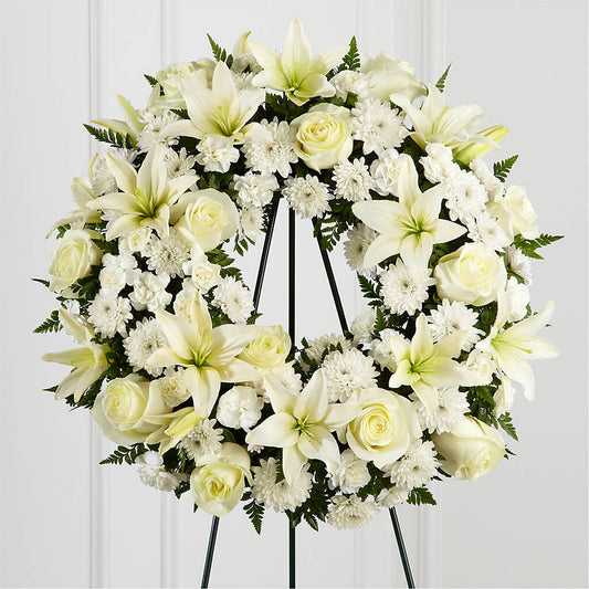 Treasured Tribute Wreath –  Flowersdirect.net, Tontitown AR