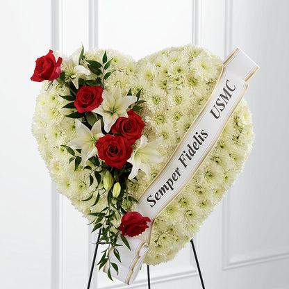 Heartfelt Hero Standing Heart –  Flowersdirect.net, Tontitown AR