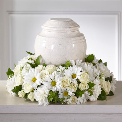 Ivory Gardens Cremation Adornment –  Flowersdirect.net, Tontitown AR