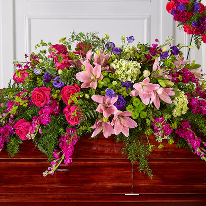 Radiant Tribute Casket Spray –  Flowersdirect.net, Tontitown AR