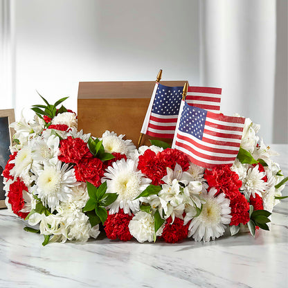 Spirit of Patriotism Cremation Adornment –  Flowersdirect.net, Tontitown AR