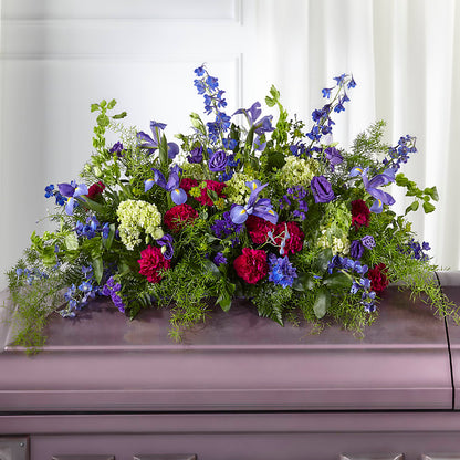 Always Treasured Casket Spray –  Flowersdirect.net, Tontitown AR