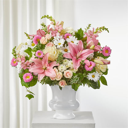 Empathetic Blooms Urn Arrangement –  Flowersdirect.net, Tontitown AR
